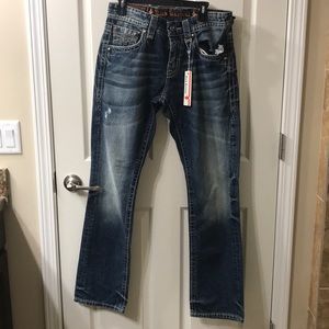 Rock Revival Leon Straight jeans size 31/32